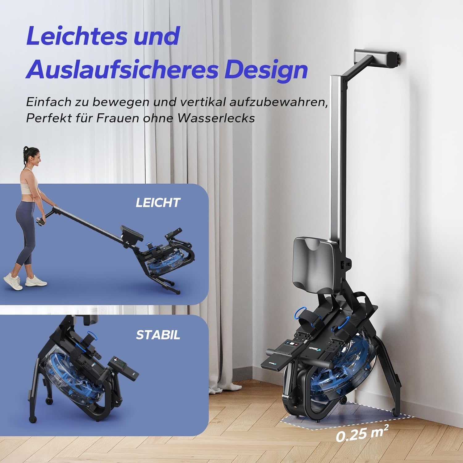 MERACH Wasser-Rudergerät 15 L — Ansicht 4 anzeigen